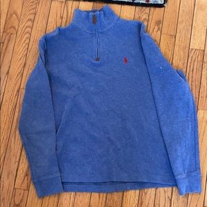 Men’s polo quarter zip size m